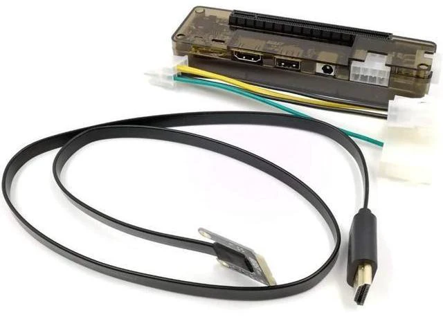 Alt view image 8 of 10 - EXP GDC Notebook External PCI-E Discrete Graphics Beast Series External Laptop Docking Station Mini PCI-E/M.2 A Key No Power (Mini PCI-E)