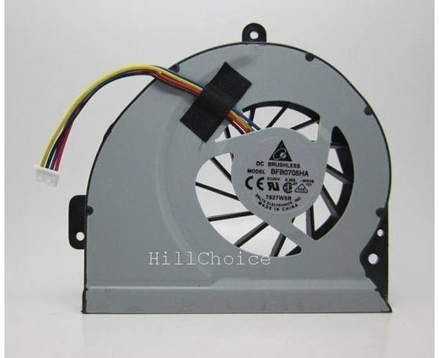 Alt view image 8 of 14 - CPU Cooling Fan For Asus A43 K53S A53S K53SJ K43 X43 Laptop BFB0705HA -WK08