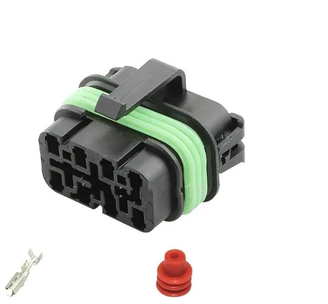 Alt view image 9 of 14 - 1-20 Sets 8-pin Connector 32006-A22 32006-B22 32006-H22 32006-C22 32006-D22 32006-G22(Female C,1set)