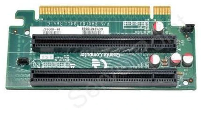 Alt view image 4 of 4 - DA0F03TB4C1 Dual slot pice PCI-E X16 extension card 2U PCI-E video card graphics video card for E5 Two-way server