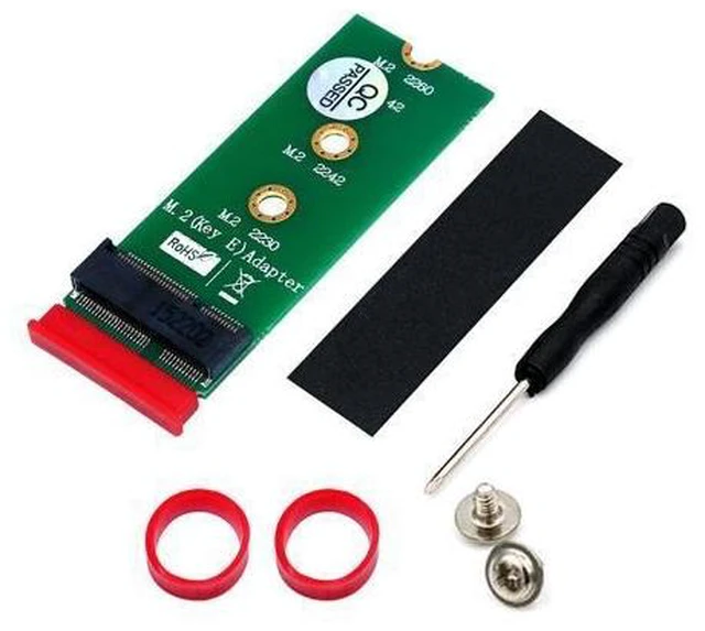 Alt view image 7 of 12 - QINDIAN Add On Card Converter M.2 E Key Adapter Raiser Key E to Key E Riser Card for Intel 7265/8260/8260/9260 M2 WiFi Cards