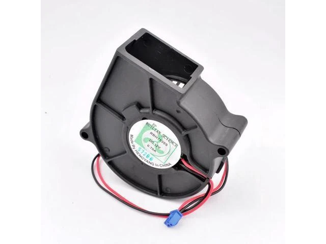 Alt view image 8 of 8 - RBH7530S 75mm 75x75x30mm DC12V 0.70A 2 lines turbo blower blower cooling fan with high air volume