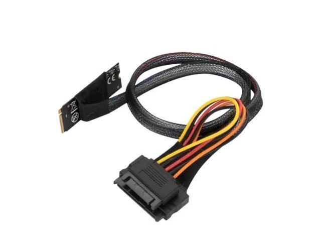 Alt view image 3 of 3 - Hard Disk Adapter Card, Drive-Plug and Play M.2 to U.2 Adapter Card Compatible with Windows System