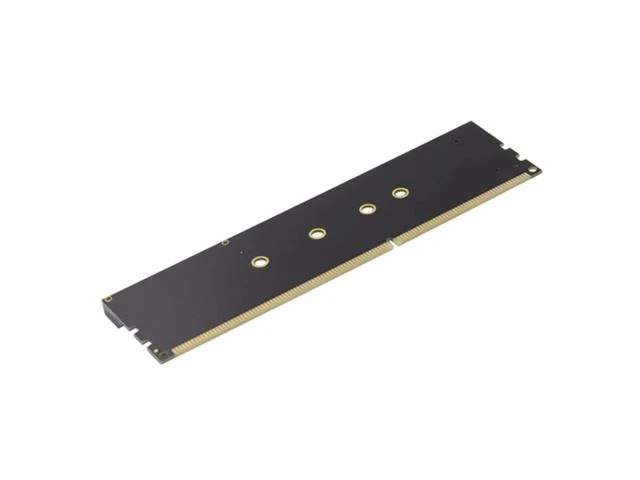 Alt view image 10 of 10 - DDR3 Memory Slot M.2 SSD to SATA Expansion Board DDR3 to M.2 NGFF SSD Adapter for Laptop PC