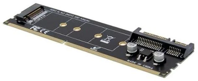 Alt view image 7 of 10 - DDR3 Memory Slot M.2 SSD to SATA Expansion Board DDR3 to M.2 NGFF SSD Adapter for Laptop PC