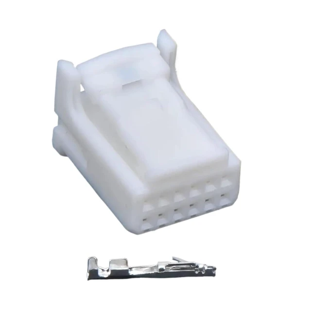 Alt view image 2 of 2 - 12 Pin Auto Connector Car Wiring Housing Connector Vehicle Cable 1318774-1 90980-12552(Female with Pin)