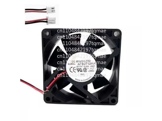 Alt view image 5 of 6 - Cooling Fan For DELTA AFB0712HH-A601 70*70*25MM DC12V 0.40A 2lines