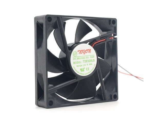 Alt view image 13 of 13 - New original TD8020LS 12V 0.08A 8CM fan dispenser 80*80*20 MM quiet fan