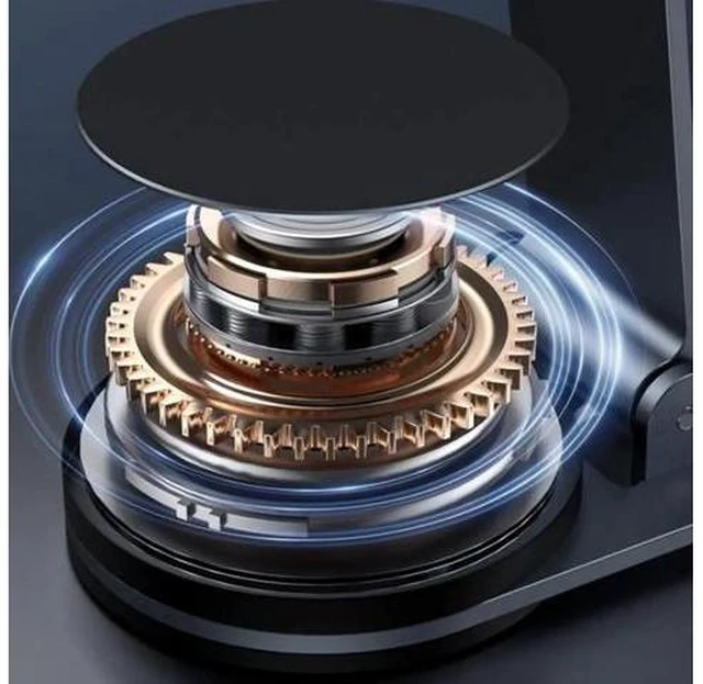 Alt view image 8 of 8 - Physowell Tablet Holder,acrylic iPad Stand, 360 Rotating Base,Foldable Adjustable Tablet Stand,Tablet Stand for Desk,Compatible with iPad Pro Air Mini 4 to 12.9-inchTablet