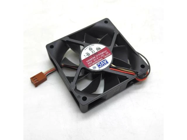 Alt view image 3 of 4 - For AVC 7020 da07020r12u 12v3 line large air volume speed measuring computer case power supply CPU cooling fan