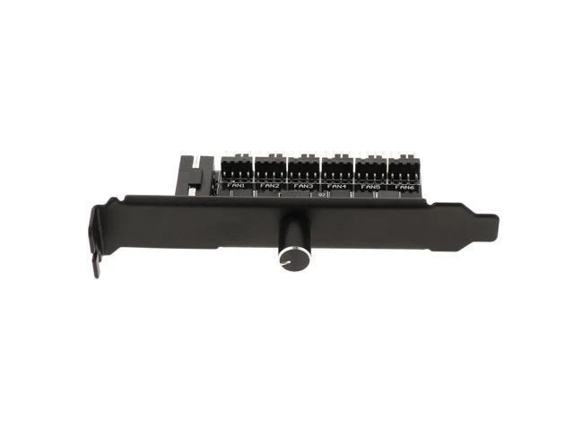 Alt view image 10 of 10 - 4-Pin Power 6 Channels PC Case CPU Splitter Cooler Cooling Fan Speed Controller for PC Fans 4 Pins 6 Ways