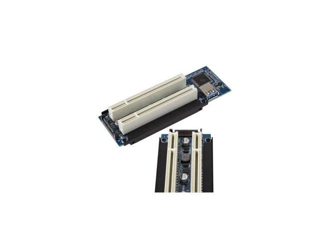 Alt view image 9 of 14 - Weastlinks Desktop PCI-Express PCI-e to PCI Adapter Card PCIe to Dual Pci Slot Expansion Card USB 3.0 Add on Cards Convertor