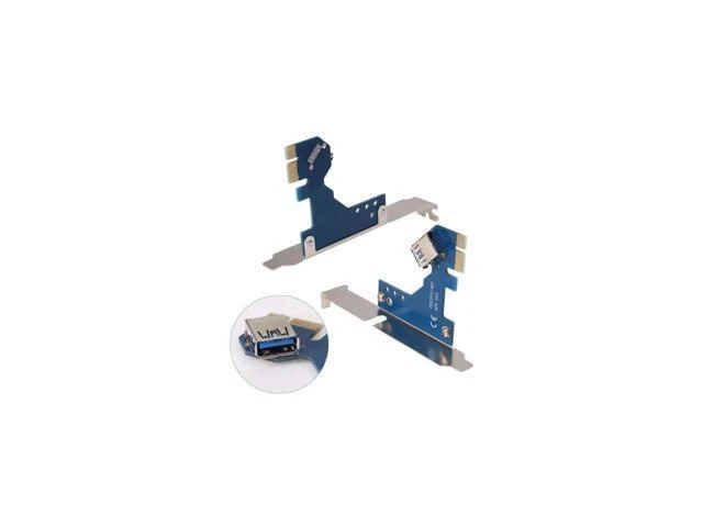 Alt view image 10 of 14 - Weastlinks Desktop PCI-Express PCI-e to PCI Adapter Card PCIe to Dual Pci Slot Expansion Card USB 3.0 Add on Cards Convertor