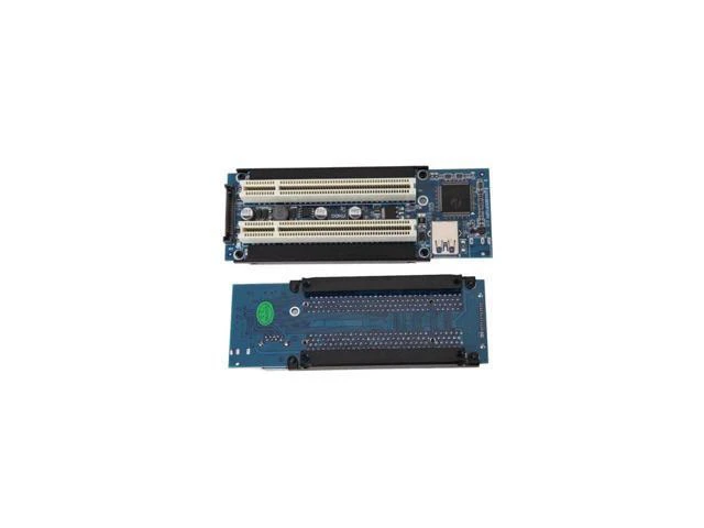 Alt view image 11 of 14 - Weastlinks Desktop PCI-Express PCI-e to PCI Adapter Card PCIe to Dual Pci Slot Expansion Card USB 3.0 Add on Cards Convertor