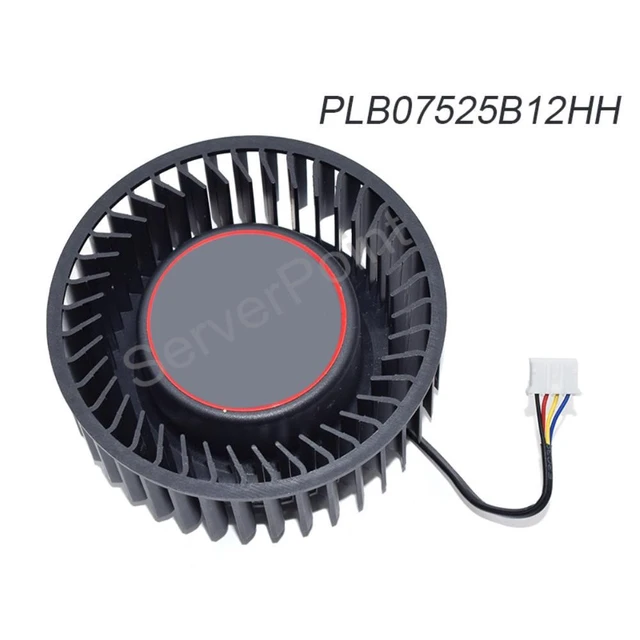 Alt view image 3 of 4 - Well Tested Cooler DC12V 1.20A 75mm Four Pins Cooling Fan PLB07525B12HH For MSI RX Vega 56 8GB /RX Vega 64 8GB Video Card Fan