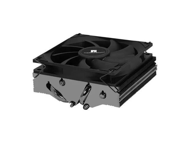 Alt view image 6 of 10 - AXP90 FULL BLACK 47mm 4 Heatpipe low profile Case CPU Cooler MINI ATX HTPC CPU Cooling For intel 1155 1156 AM4