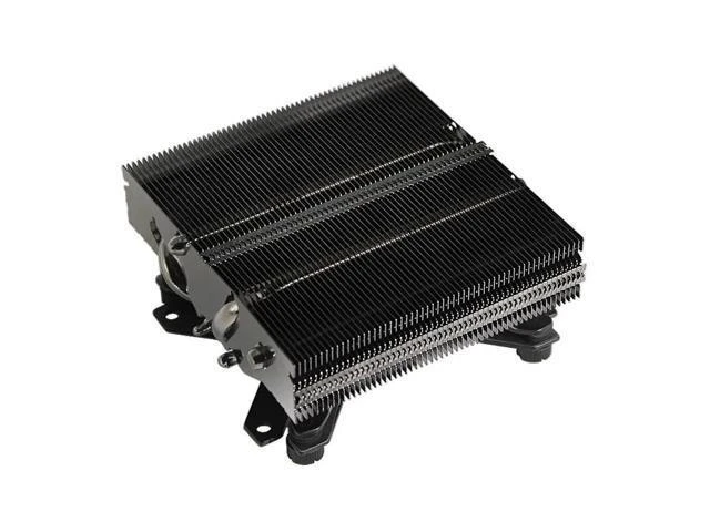 Alt view image 8 of 10 - AXP90 FULL BLACK 47mm 4 Heatpipe low profile Case CPU Cooler MINI ATX HTPC CPU Cooling For intel 1155 1156 AM4
