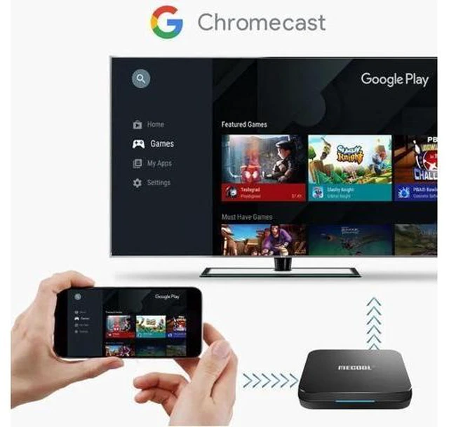 Alt view image 9 of 10 - KM9 PRO Android 10.0 TV Box Amlogic S905X2 4G DDR4 32G ROM 4K Google Certified Android 9 ATV Smart TV Box Voice Control