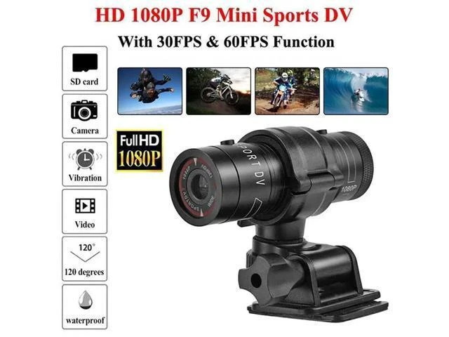 Alt view image 6 of 10 - Quality F9 DVR/Dash Camera Motorcycle Helmet Sports Action Camera Video DVR Camcorder Motorcycle Accessories Dropshipping