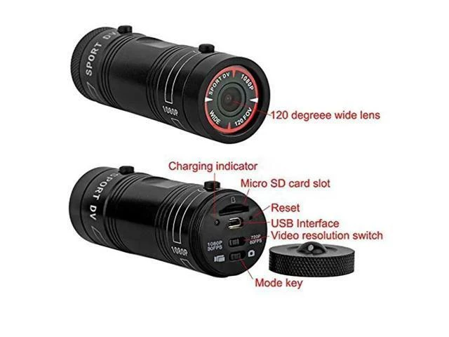 Alt view image 8 of 10 - Quality F9 DVR/Dash Camera Motorcycle Helmet Sports Action Camera Video DVR Camcorder Motorcycle Accessories Dropshipping