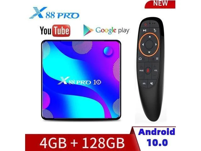 Alt view image 6 of 10 - PRO10 Smart Tv Box Android10.0 RK3318 4GB RAM 32/64/128GB ROM 4K 2.4G&5G WiFi TV BOX Bluetooth Media Player Set Top BOX