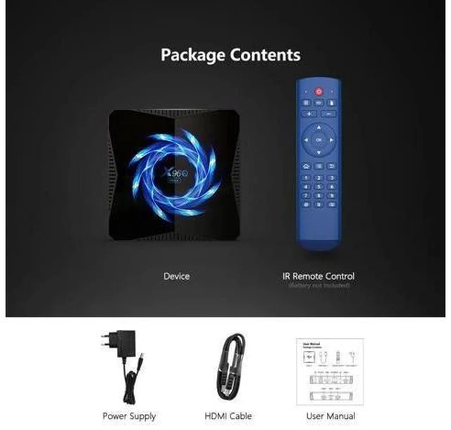 Alt view image 10 of 10 - MAX TV Box Android 10 4GB 32GB 64GB 4K H.265 Media Player 2.4G/5.0G WiFi Bluetooth Set Top Box Google Android Smart Tv Box