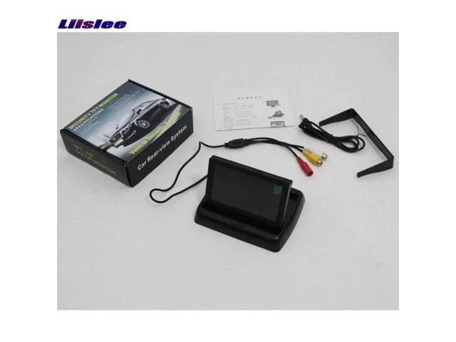Alt view image 7 of 8 - Camera For Mitsubishi Outlander 2006-2013 Rear View Camera Back Up 4.3" LCD Monitor Parking Assistance System