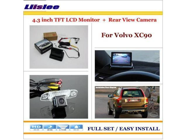Alt view image 3 of 4 - Camera For Volvo XC90 Car Parking Camera 4.3" LCD Monitor NTSC PAL Parking Rearview System