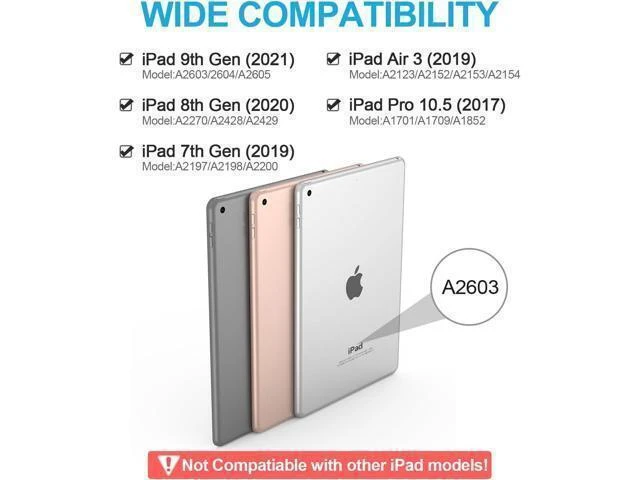 Alt view image 9 of 13 - Keyboard Case for iPad 9/8/7th Gen 10.2,Case with Keyboard ipad 10.2 inch,Keyboard for iPad 9th Gen,Detachable Bluetooth Keyboard for iPad 10.2 ,iPad keyboard Case 9th Gen with Pencil Holder,Pink