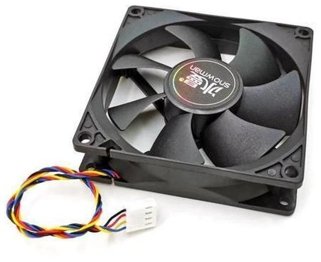 Alt view image 8 of 10 - 90mm 4 Pin PWM Fan 92mm Computer Case Fan Silent 9CM CPU Cooling Fan Quiet PC Cooler Fan Case Fan DC12V Adjust Fan Speed