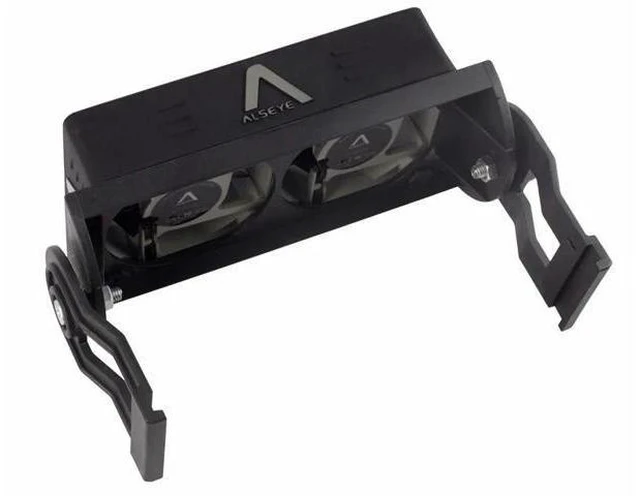 Alt view image 8 of 8 - Hetai Tech cooler cooling fan memory cooler with dual 60mm fan PWM 1500-4000RPM radiator for DDR2/3/4/5 cooling for ALSEYE International Version No Warranty