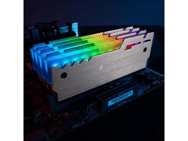 Alt view image 7 of 10 - NC-3 RAM Heatsink Radiator 5V 3Pin ARGB Desktop PC Memory Cooling Vest Heat Thermal Pad Cooler For Computer Ram DDR3 DDR4
