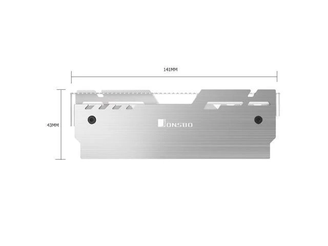 Alt view image 9 of 10 - NC-3 RAM Heatsink Radiator 5V 3Pin ARGB Desktop PC Memory Cooling Vest Heat Thermal Pad Cooler For Computer Ram DDR3 DDR4