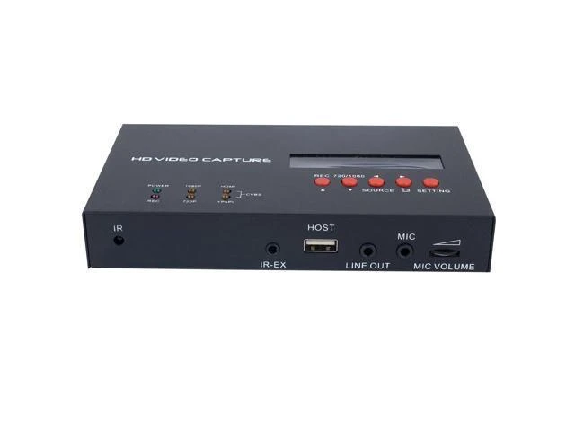 Alt view image 8 of 10 - 283S all in one recorder,Capture , Component Video, Composite Video in USB host, up to 1080p resolution.Microphone