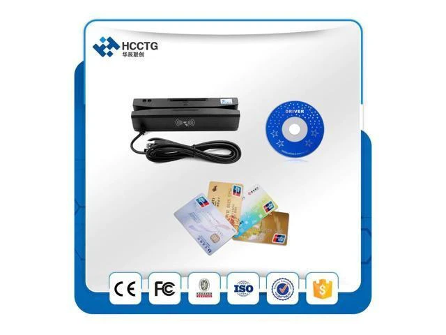 Alt view image 6 of 10 - 2016 New design android usb magnetic card reader HCC110 1/2/3tracks mini Magnetic Stripe card Reader