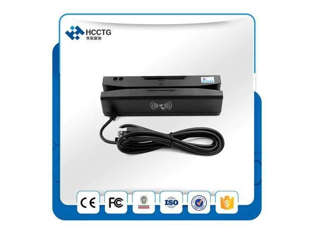 Alt view image 8 of 10 - 2016 New design android usb magnetic card reader HCC110 1/2/3tracks mini Magnetic Stripe card Reader