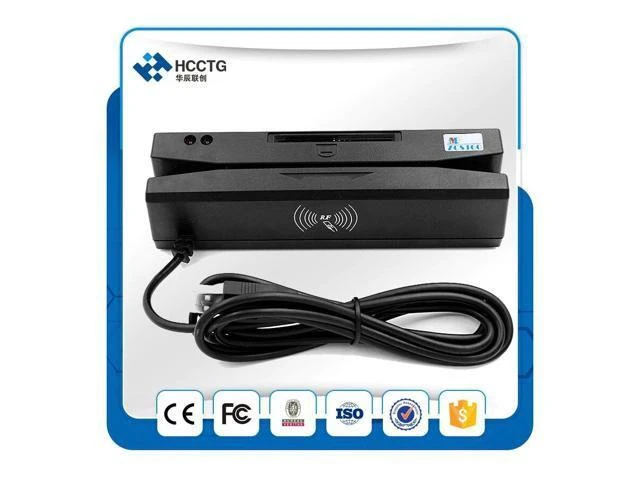 Alt view image 10 of 10 - 2016 New design android usb magnetic card reader HCC110 1/2/3tracks mini Magnetic Stripe card Reader