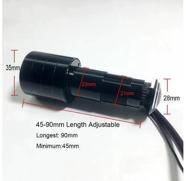 Alt view image 8 of 10 - Door Eye Hole Home 1080P 1.7mm Wide Angle FishEye Lens POE Network Mini Peephole Door IP Camera P2P iCsee APP for Phone