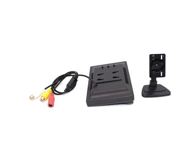 Alt view image 7 of 10 - Babi Back Mirror Baby Car Kid Monitor Charger 5 Inch TFT LCD 5" HD Digital Screen Reverse Rear View Camera DVD VCD