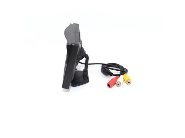 Alt view image 8 of 10 - Babi Back Mirror Baby Car Kid Monitor Charger 5 Inch TFT LCD 5" HD Digital Screen Reverse Rear View Camera DVD VCD