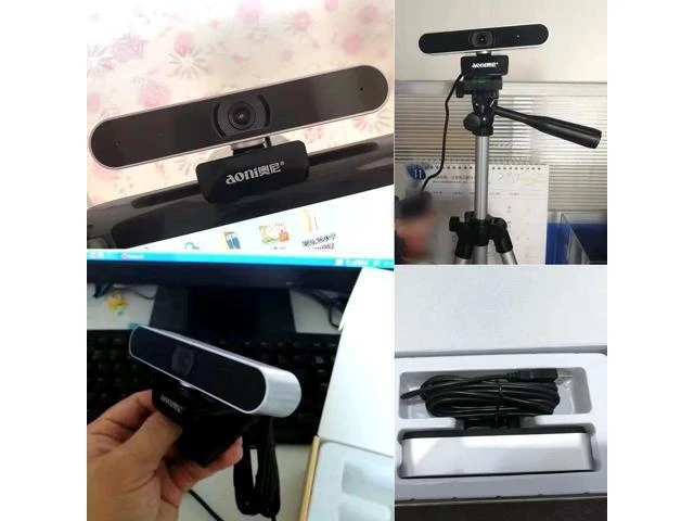 Alt view image 10 of 10 - A30 HD 1080P Webcam USB Mic Computer Camera Auto Focus Wide Angle Remote Teaching Video Conference Video Call Web Cam