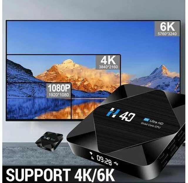 Alt view image 10 of 10 - tv box android 10 2.4G&5G Dual wifi 4GB 32GB 64GB smart tv box Google play store support youtube 6k HD set top box 2020
