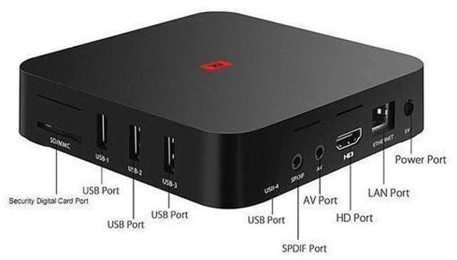Alt view image 10 of 10 - Android 10.0 TV Box Rockchip RK3229A 2GB RAM 16GB ROM Set Top Box 2.4G/5GHz WiFi 5G Google Play 4K Media Player Smart TV Box