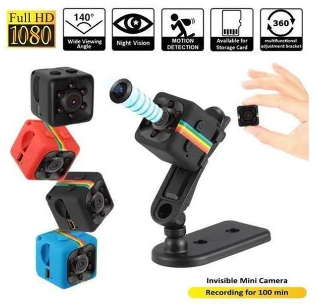 Alt view image 10 of 10 - Vision Video Voice Recorder SQ11 SQ13 SQ16 SQ19 Mini Camera DV Micro Sport Camera Car DVR Mini Action Cam Camcorder 2019
