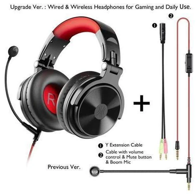 Alt view image 7 of 10 - New Bluetooth5.0 Gaming Headset Wireless Headphones With Extend Mic For Center Calling Bluetooth Headphone For Xbox etc