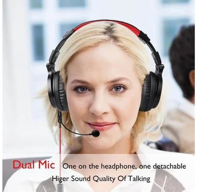 Alt view image 8 of 10 - New Bluetooth5.0 Gaming Headset Wireless Headphones With Extend Mic For Center Calling Bluetooth Headphone For Xbox etc