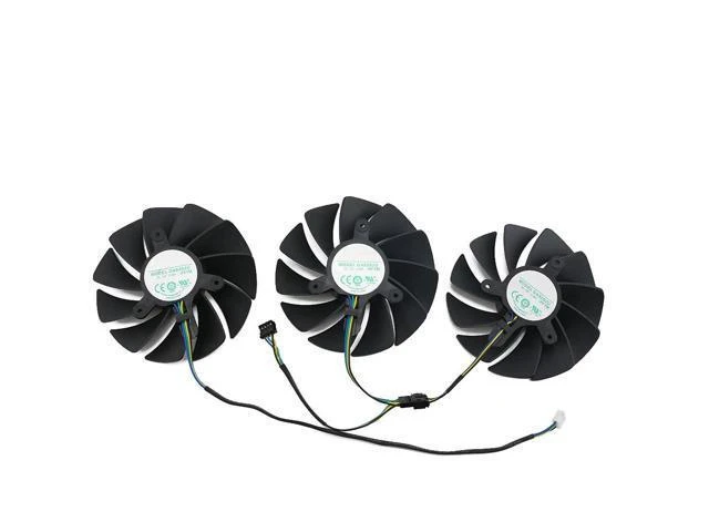Alt view image 9 of 10 - 4Pin Cooler Fan Replacement RTX3080 For ZOTAC GeForce RTX 3070 3080 Ti 3090 AMP Holo Graphics Video Card Cooling Fan