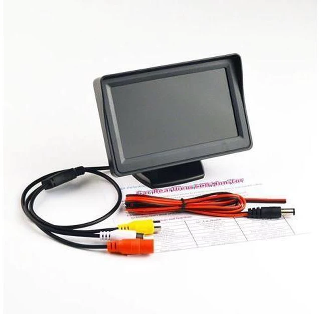 Alt view image 7 of 10 - 4.3 Inch Auto Parking System HD Car Rearview Mirror Monitor with 170 Degrees Waterproof for rear view camera
