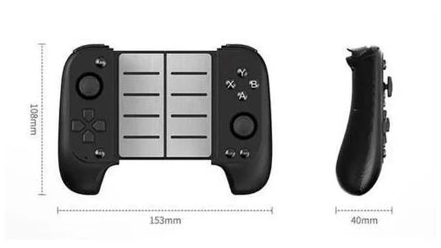 Alt view image 7 of 10 - High Qulity Smart Phone Game Bluetooth Mobile Controller Gamepad For Android IOS IPhone Game Telescopic Handle