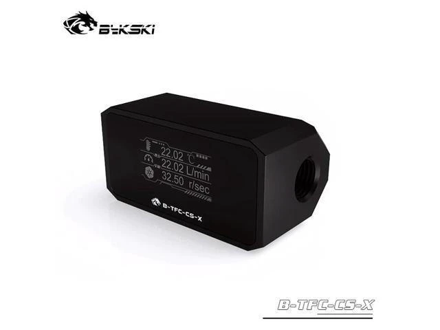 Alt view image 6 of 10 - Real time OLED Digital Display For Custom Liquid water Cooling Flow Meter,Flowmeter Alarm Multi Function B-TFC-CS-X